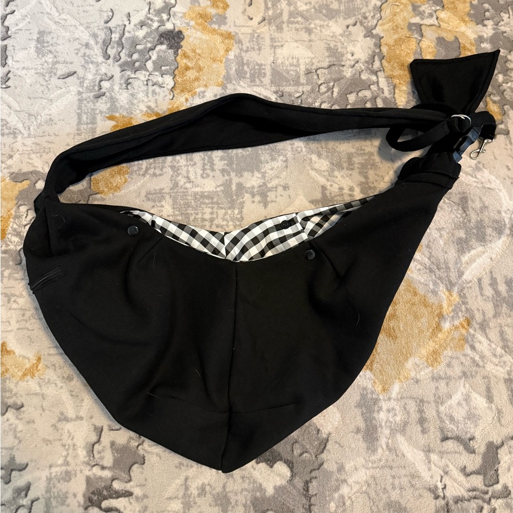 Black Pet Sling Carrier